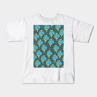 Globe pattern Kids T-Shirt